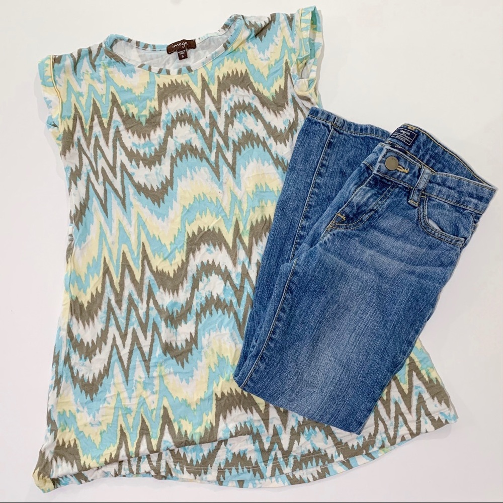 IMOGA CASUAL GIRLS TOP SZ 6